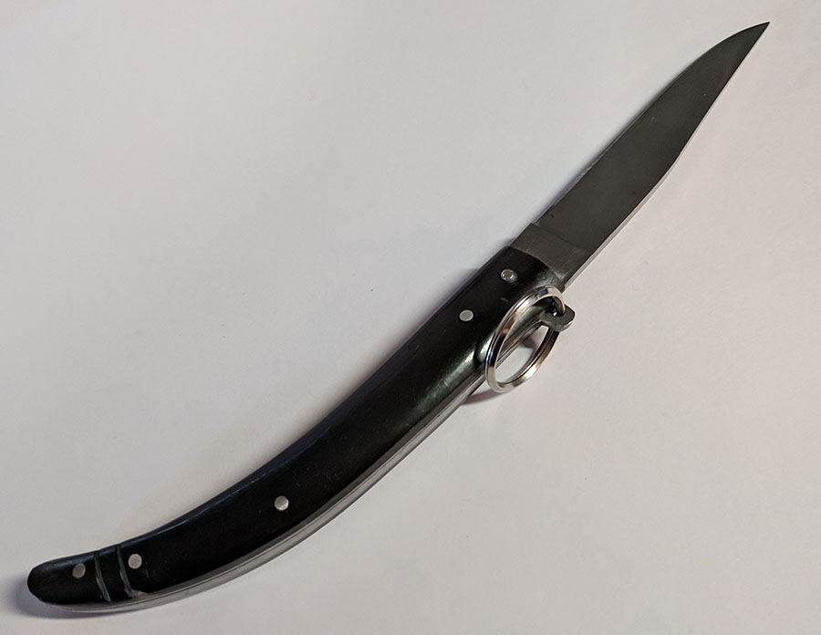 Penny Knife with Lock Blade Wood Handle image 4